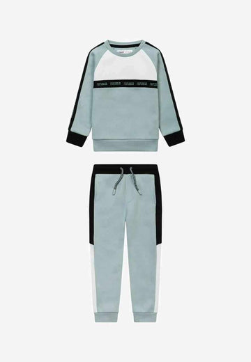 Minoti 2-Piece Tracksuit - Light Blue