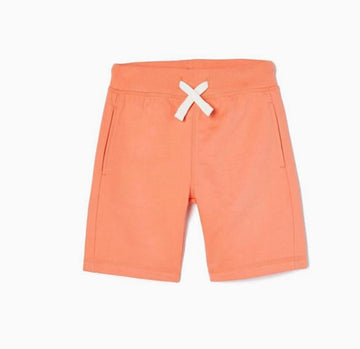 ZY Peach Orange Shorts – Soft & Breezy Summer Essential