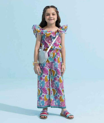 Sapphire Jumpsuit – Jungle Print