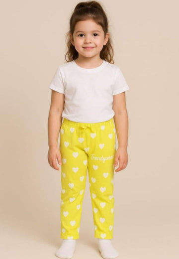 Sinsay Yellow Heart Tights