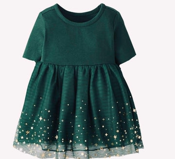 š Emerald Green Fancy Frock ā Hanna Andersson