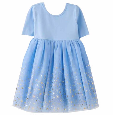 Frozen Blue Fancy Frock ā Hanna Andersson