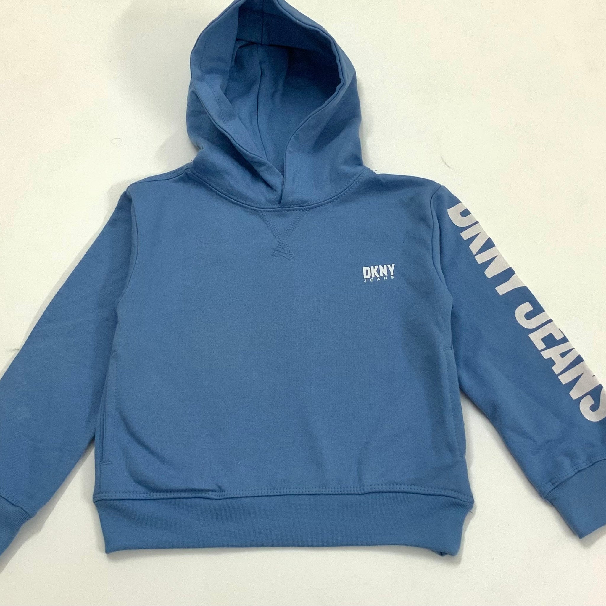 Blue DKNY Hooded Sweatshirt