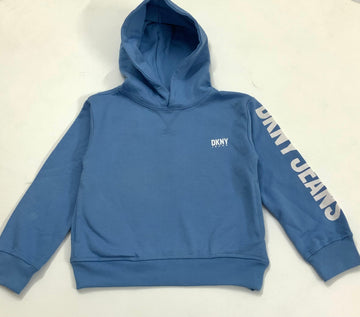 Blue DKNY Hooded Sweatshirt