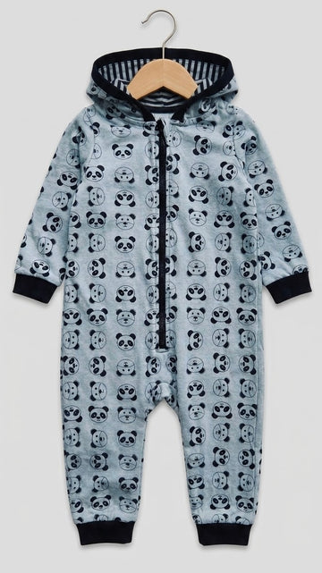Turtledove Fleece Romper