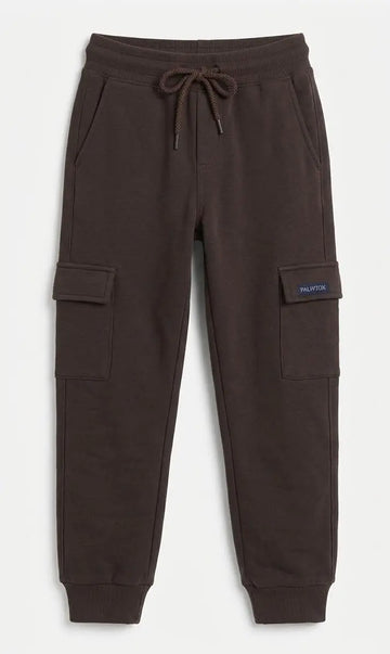 Nautica Cargo Joggers – Chocolate Brown