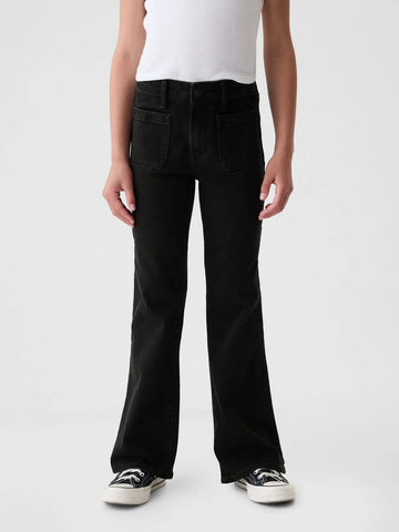GAP Girls Black Bootcut Denim Pants