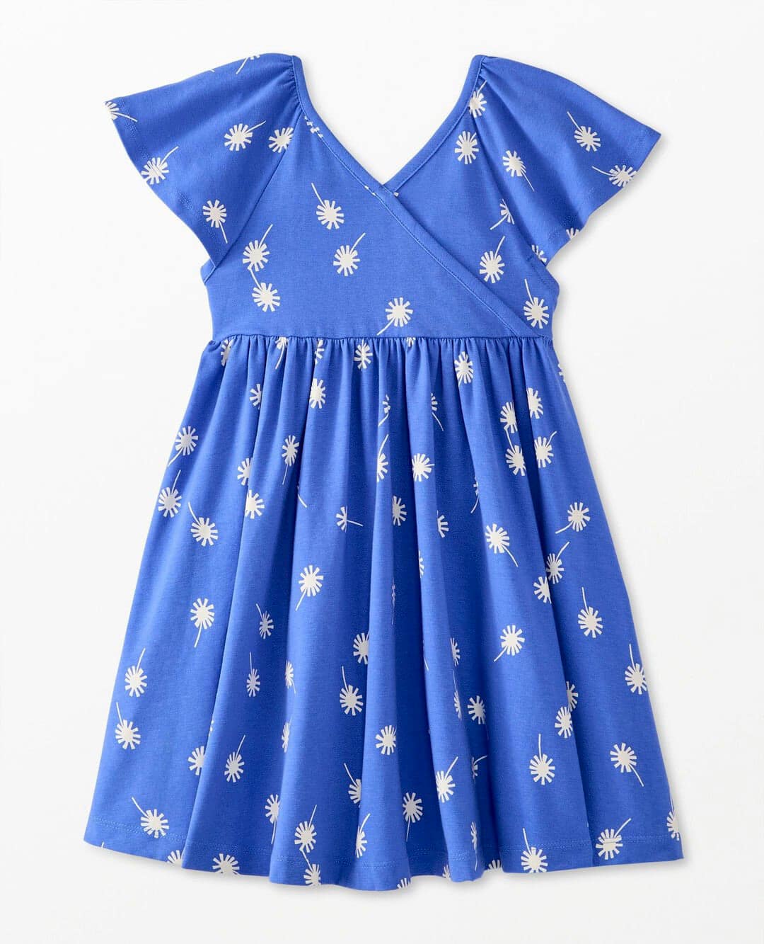 Hanna Andersson Blue Frock – Organic Cotton Floral Dress