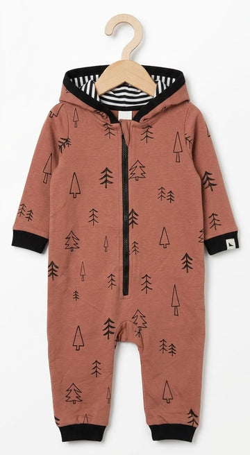 Turtledove Romper Rust