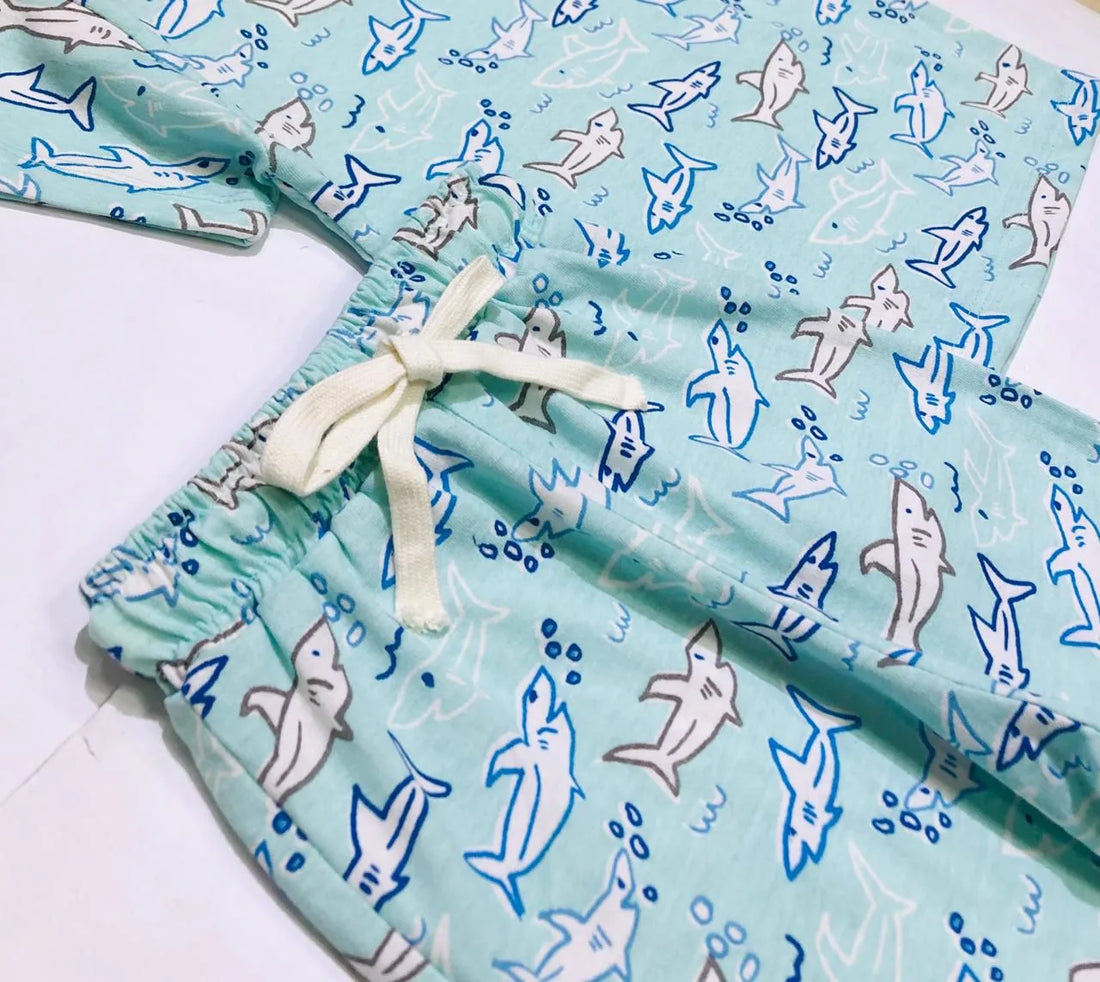 Wow Kids Shark Print Lounge Wear Set