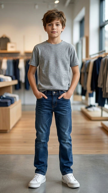 GAP Boys Dark Blue Denim with Adjustable Waist