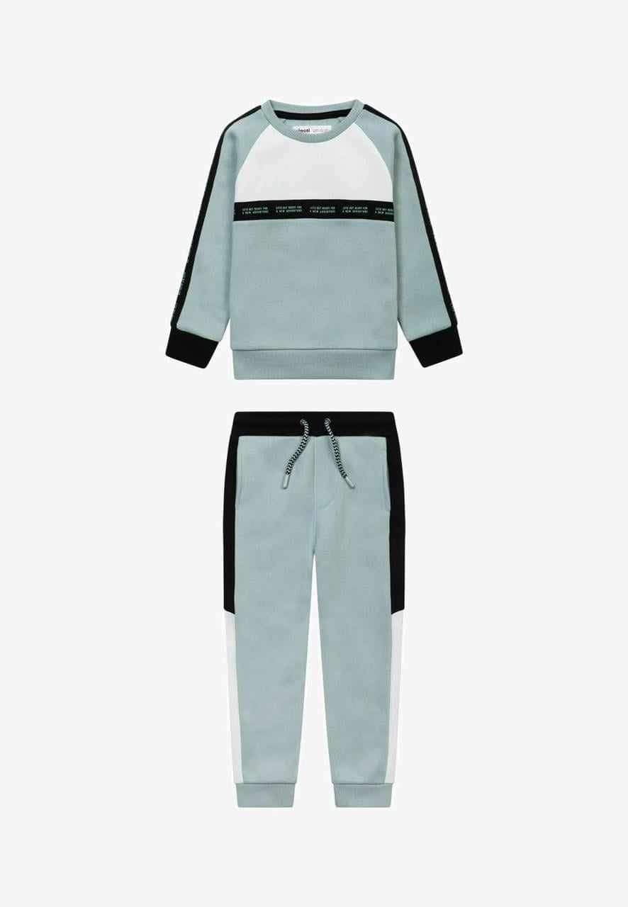 Minoti 2-Piece Tracksuit - Light Blue