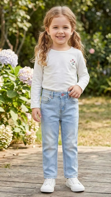 Red Tag Girls Ice Blue Denim Pants