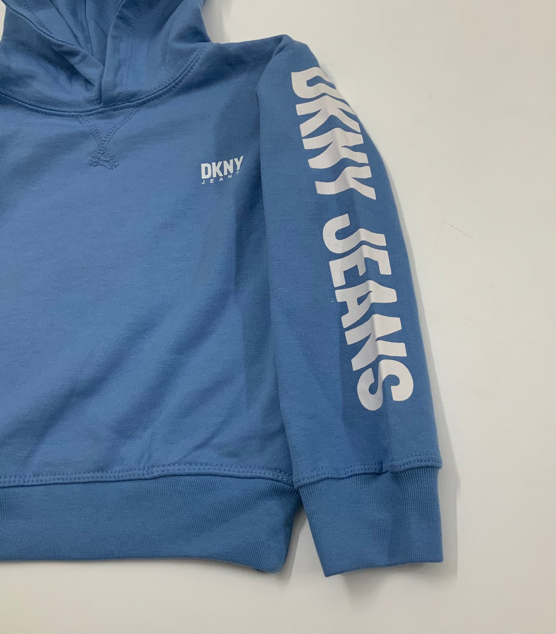 Blue DKNY Hooded Sweatshirt