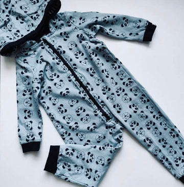 Turtledove Fleece Romper