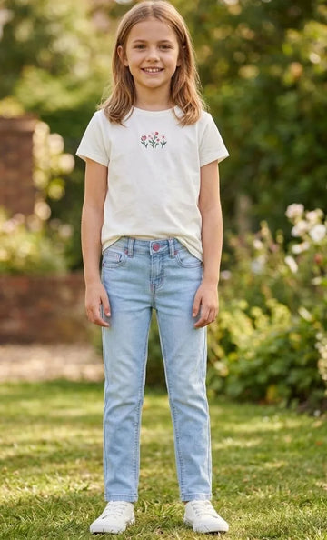 Red Tag Ice Blue Soft Denim Pants