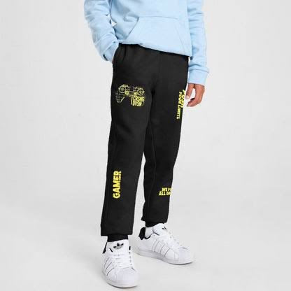 YFK Black Sweatpants