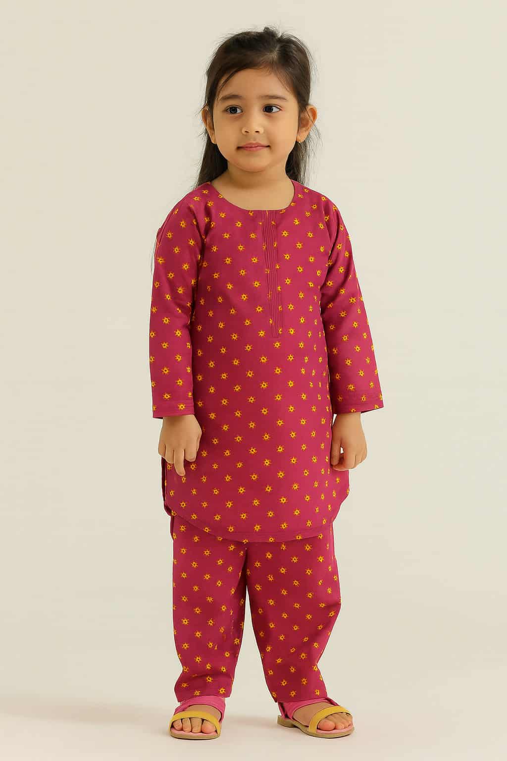 Peru 2Pc Girls Kurti and Trouser