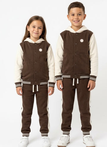 Kenneth Cole Chocolate Brown Tracksuit