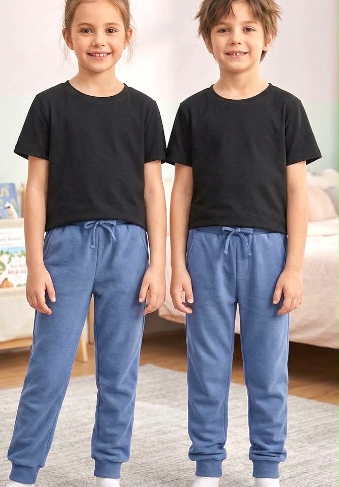 YFK Steel Blue Sweatpants