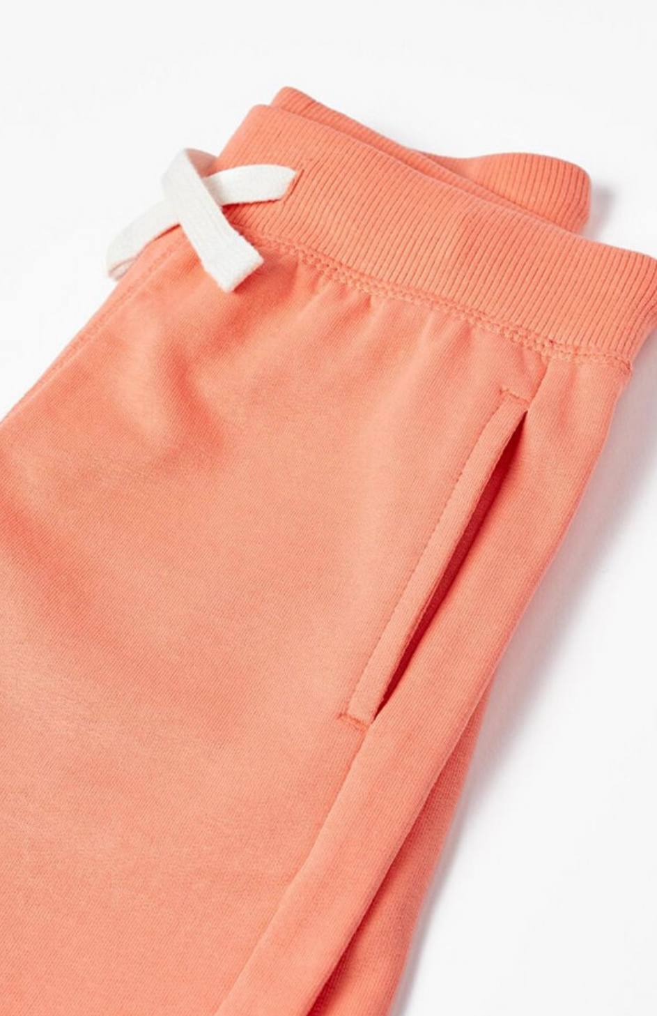 ZY Peach Orange Shorts – Soft & Breezy Summer Essential