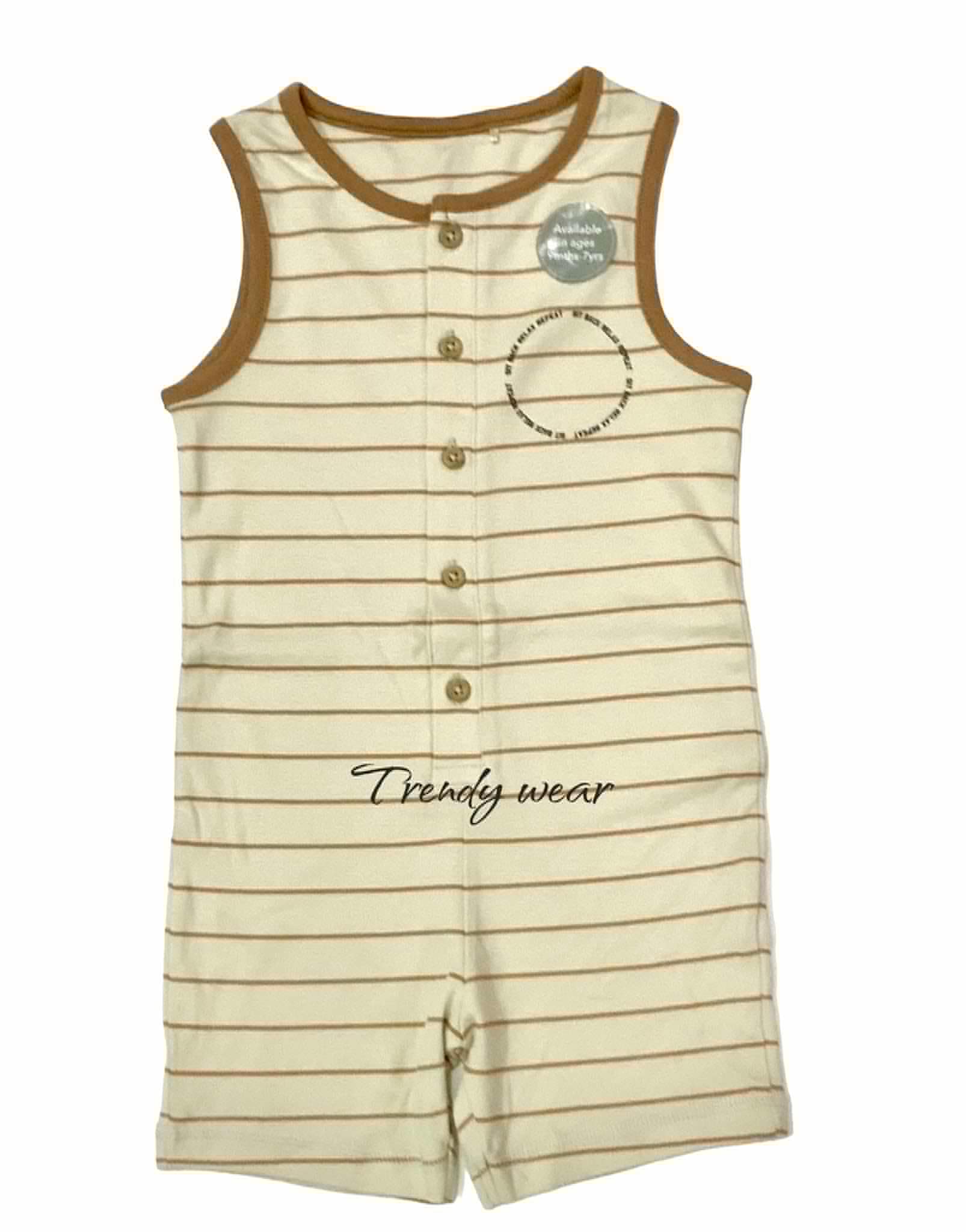 George Sando Romper – Soft, Breathable & Easy-Wear Design