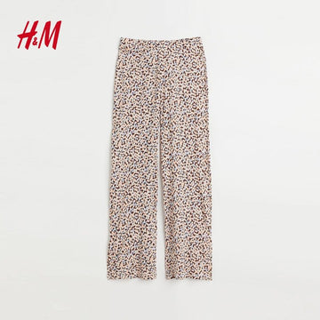 H&M Floral Girls' Loose Trousers