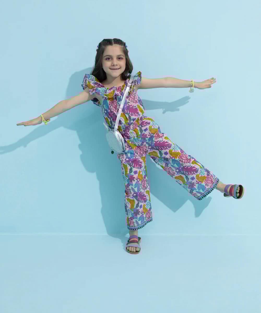 Sapphire Jumpsuit – Jungle Print