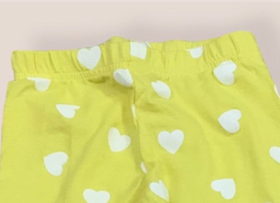 Sinsay Yellow Heart Tights
