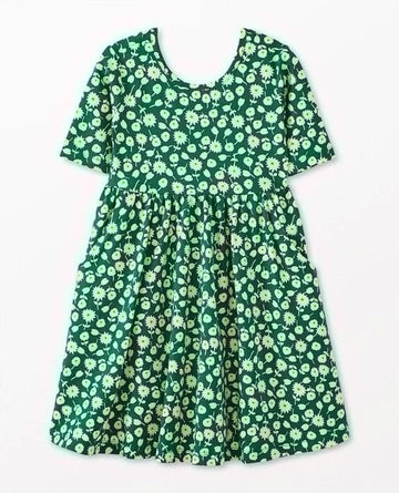 Green Floral Frock – Hanna Andersson