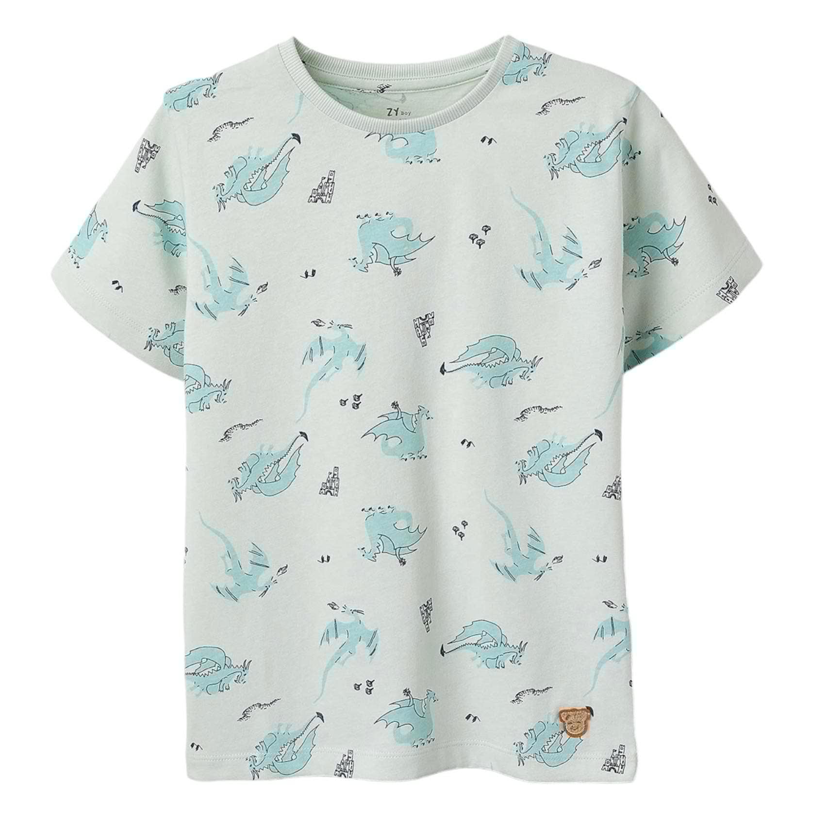 🐉 Dragon Print T-Shirt – Zippy