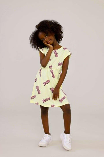 Lime Yellow Barbie Dress – Mattel by Fox