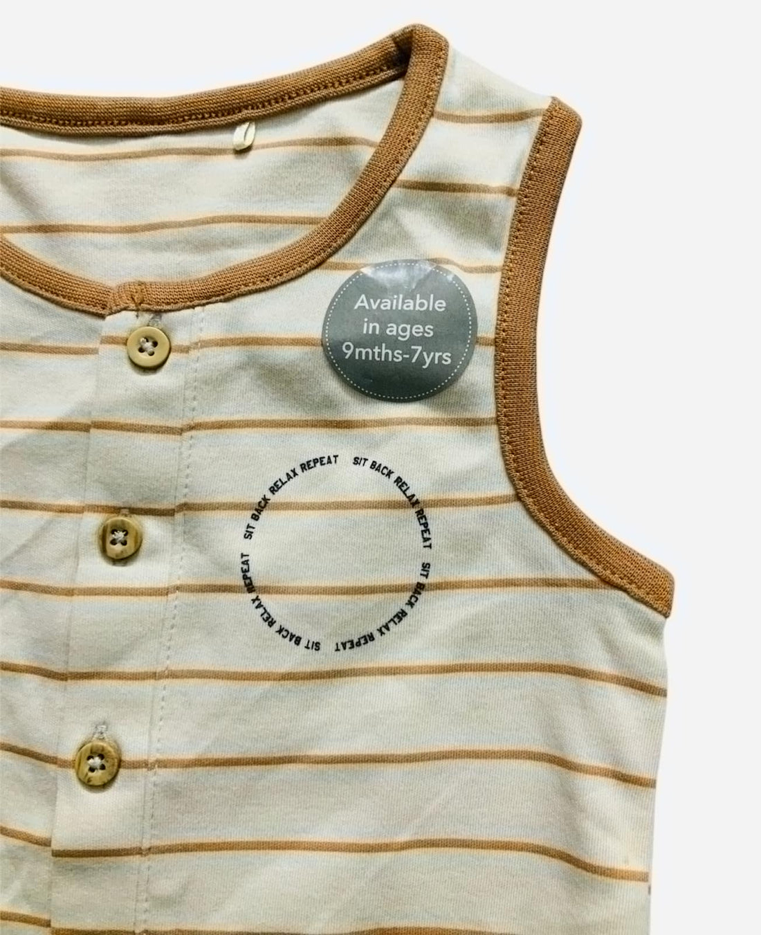 George Sando Romper – Soft, Breathable & Easy-Wear Design