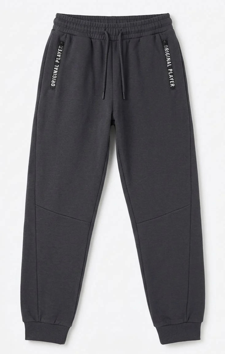 MO Kids Dark Grey Joggers