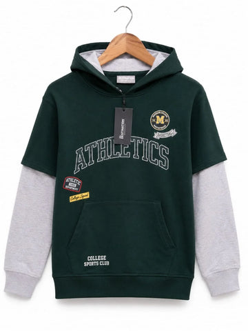 Destination Green Kangaroo Hood